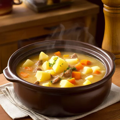 Soupe aux pommes de terre bavaroise