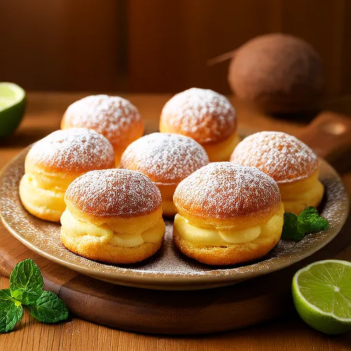 Thai Coconut and Cocoa Macaroons