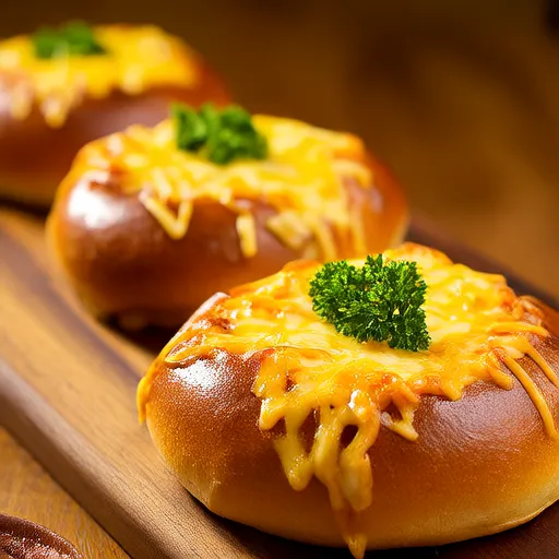 チーズ詰めガーリックハワイアンロール