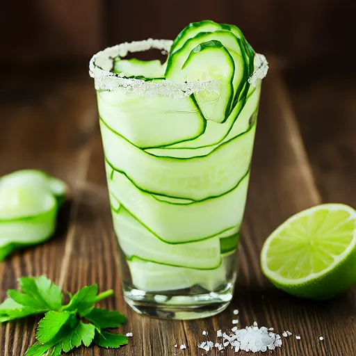 Margarita de Pepino e Jalapeño