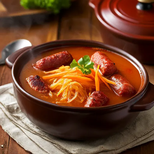 扁豆香肠汤