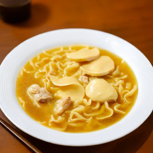 鸡肉炖饺子