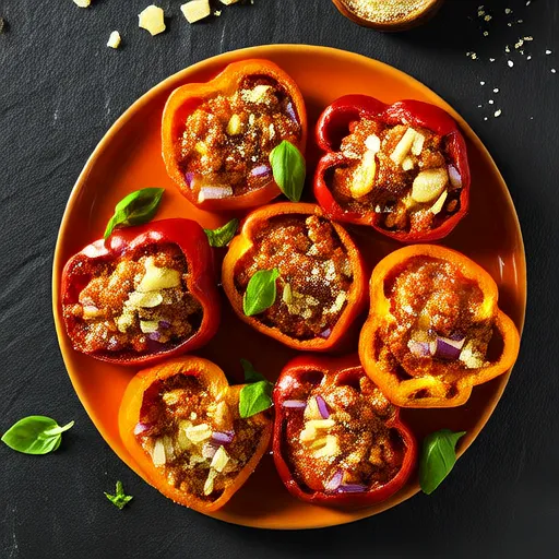 Italian Stuffed Cubanelle Peppers