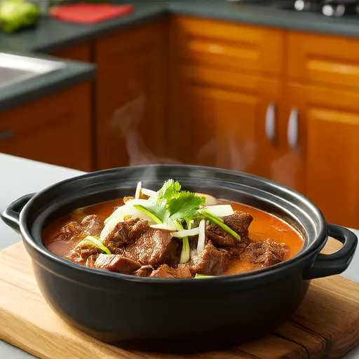 Pork Stew in Green Salsa (Guisado de Puerco con Tomatillos)