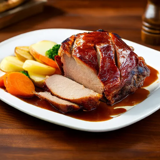 Marinierter Schweinebraten