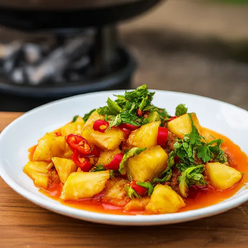 Gegrillte Ananas-Salsa