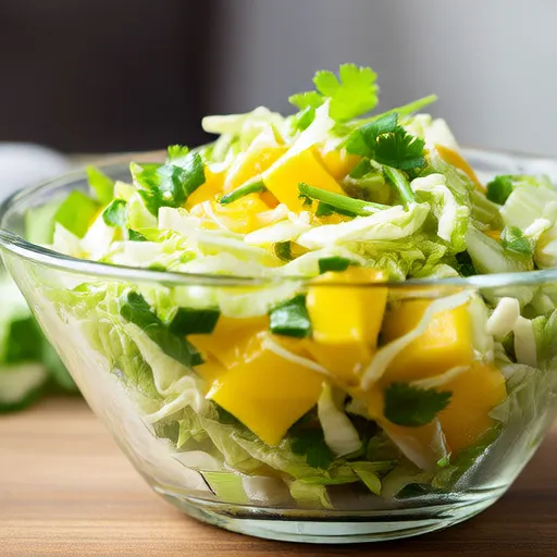 Slaw de Mango y Cilantro