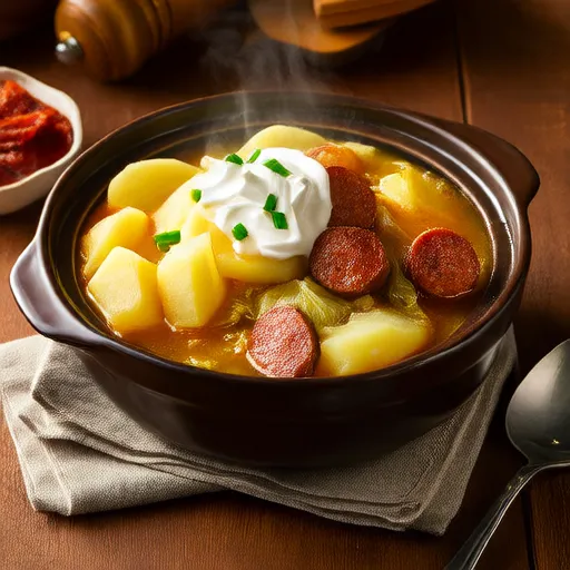 Hungarian Potato and Sausage Soup
