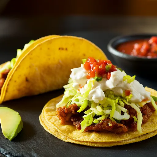 Tacos de Peixe com Halibute