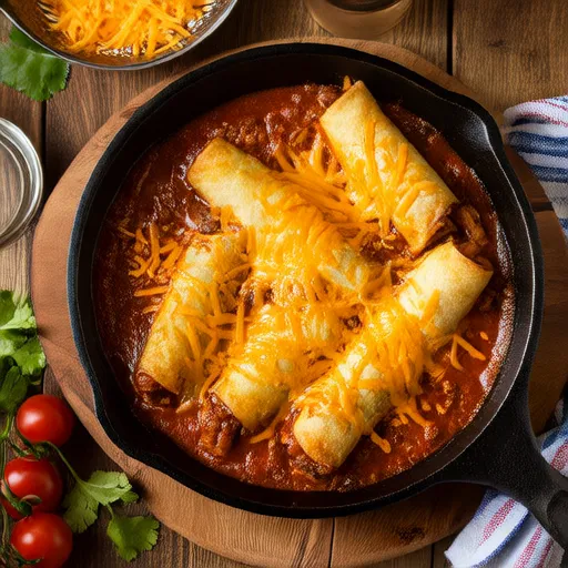 Enchiladas na Panela Elétrica