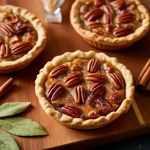 Mini Tartas de Pecanas de la Abuela