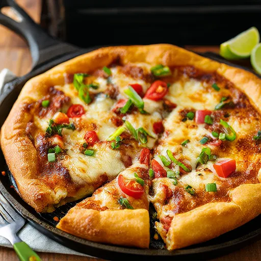 Quadrati di Crescent Roll al Maiale Tex-Mex