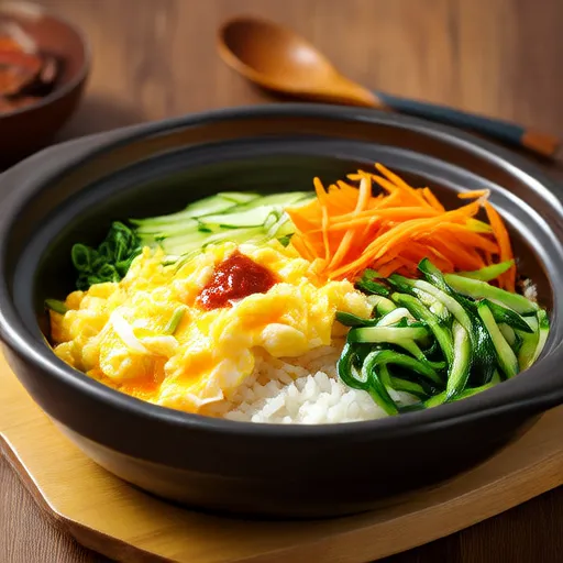 素食拌饭