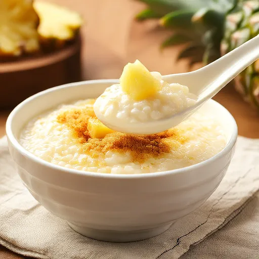Pouding au riz et à la noix de coco