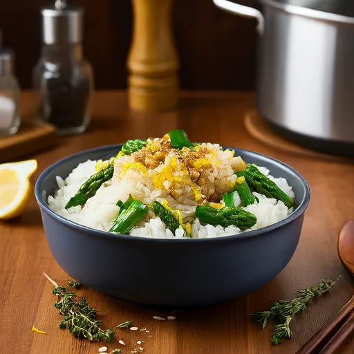 Instant Pot Asparagus Risotto
