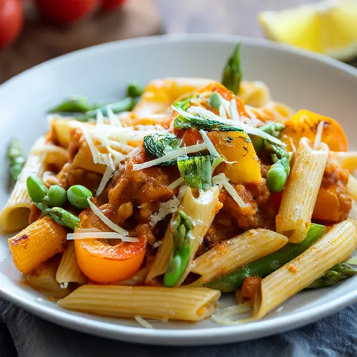 No-Cream Pasta Primavera