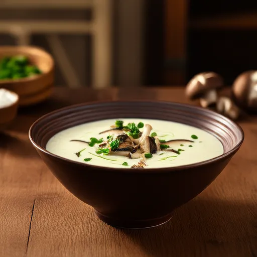 شوربة الفطر والإندف
