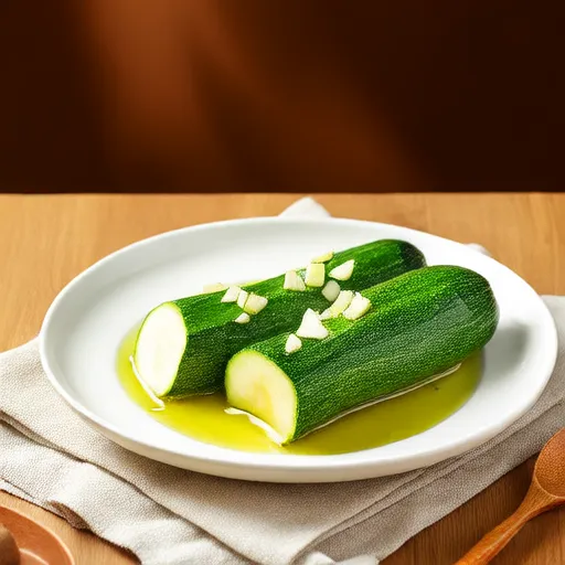Zucchine al vapore