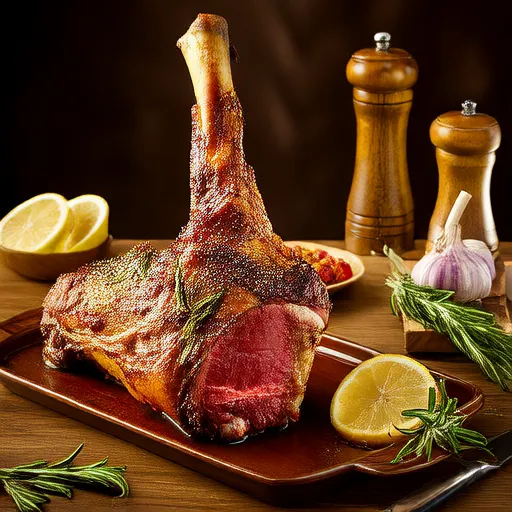 Roasted Butterflied Leg of Lamb