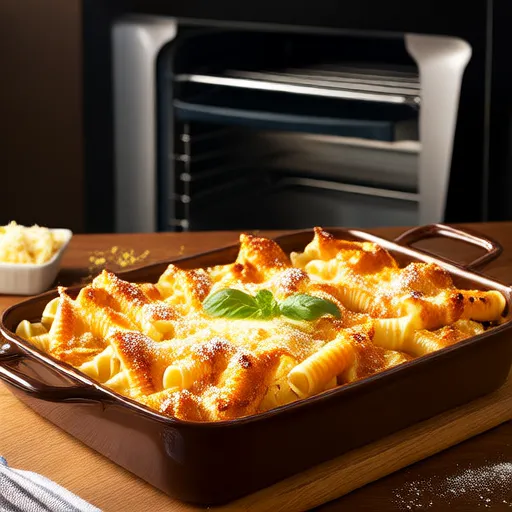 Casserole de Ziti Assado da Carol