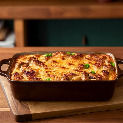 Món casserole bột bắp kiểu TV