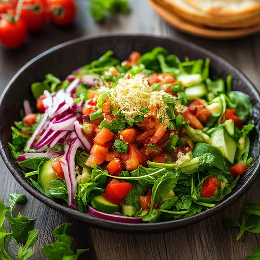 Authentic Lebanese Fattoush