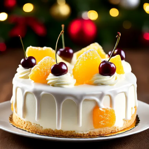 ホワイトフルーツケーキ
