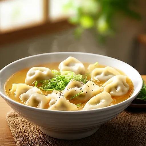 Tortellini in Chicken Broth