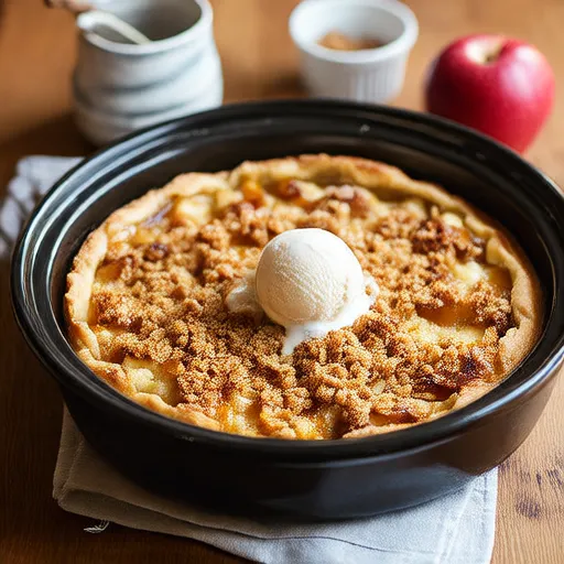 Slow Cooker Apple Crisp