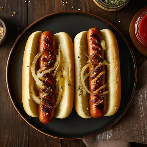 French Onion Hotdogs