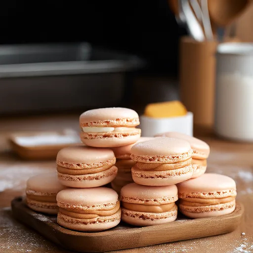 Macaroons de Amêndoa Italianos