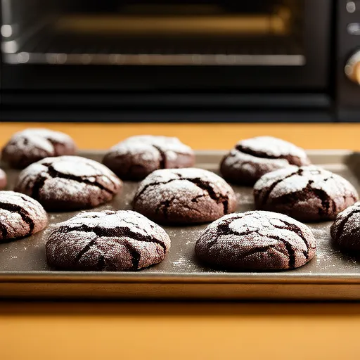 Chocolate Crinkle Cookies