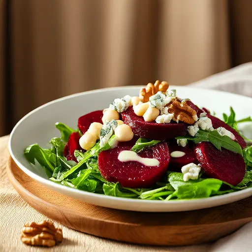 Món Salad Củ Cải Đỏ & Đậu Trắng