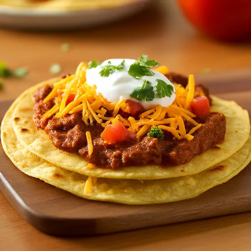 Chipotle Chicken Tostadas