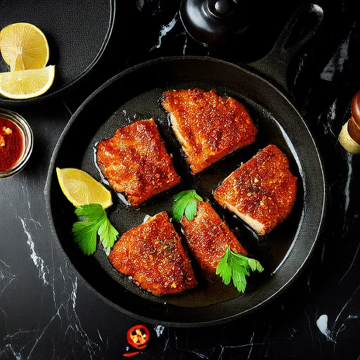 Cioba Vermelha Estilo Cajun Grelhada