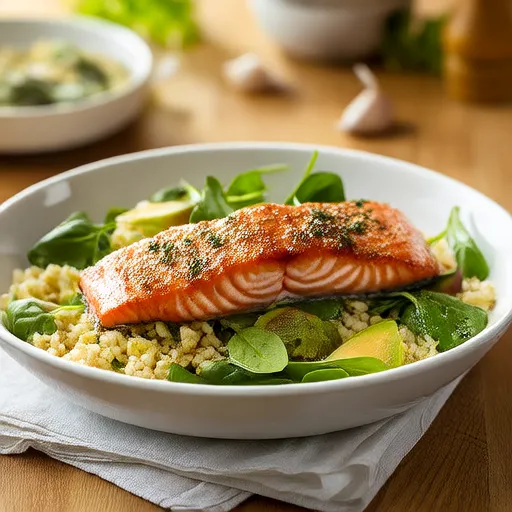 Salmon Couscous Salad