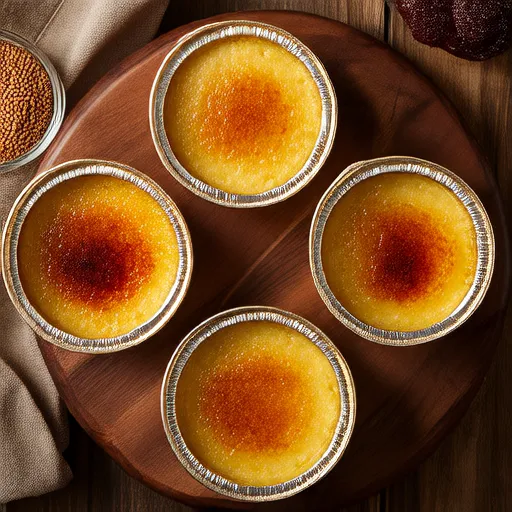 Crème Brûlée au Riz Pudding