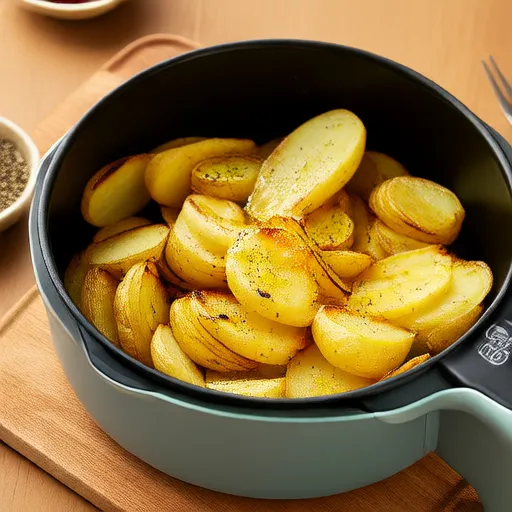 Air Fryer Smashed Potatoes