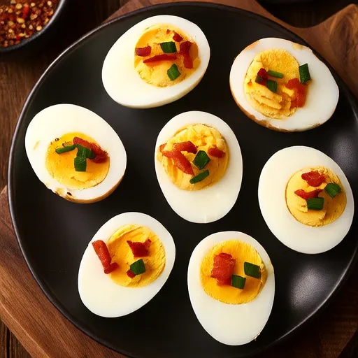 Fully Loaded Deviled Eggs