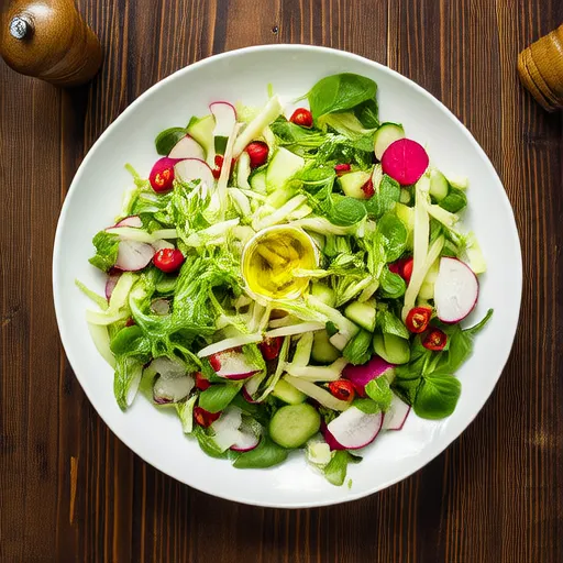 The Best Vegetable Salad
