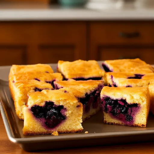 Blubaughs Blaubeer-Buckley-Kurzkuchen