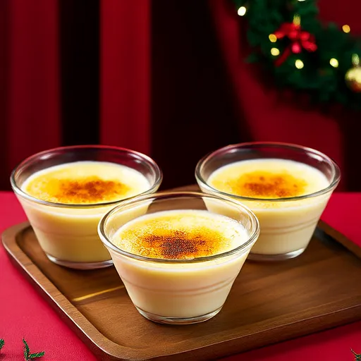 Eggnog Creme Brulee