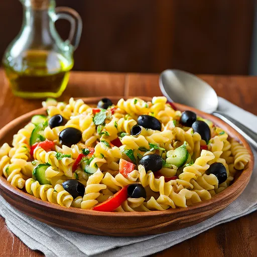 Pasta Salad with Homemade Dressing