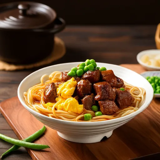 超级简单的牛肉意面