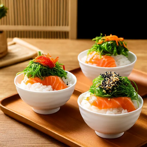 Do-It-Yourself Salmon Poke Bowls