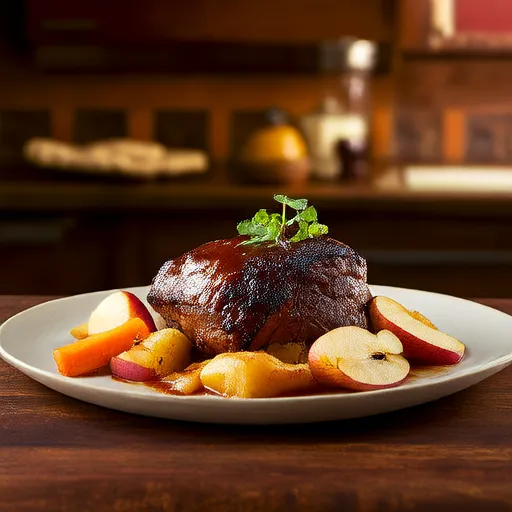 Apple-Flavored Pot Roast