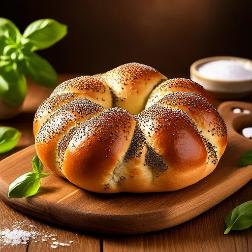 Onion Poppy Seed Ring
