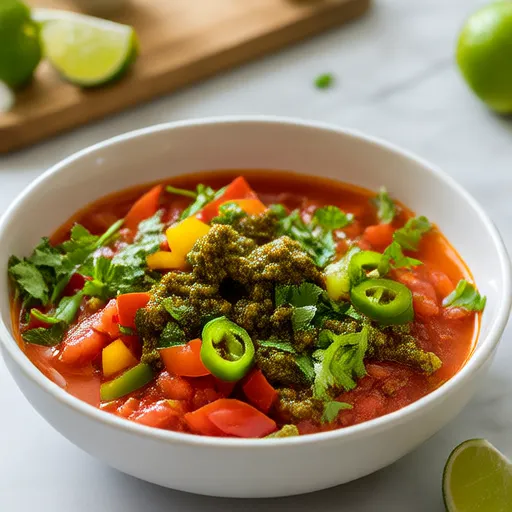 Salsa Rhubarb Asam