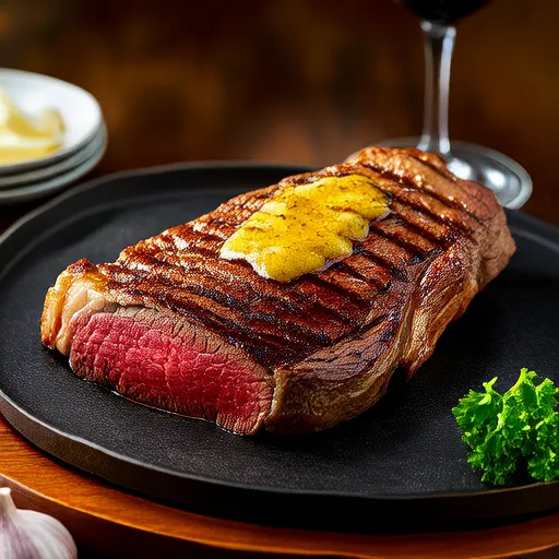 Sirloin Steak with Garlic Butter