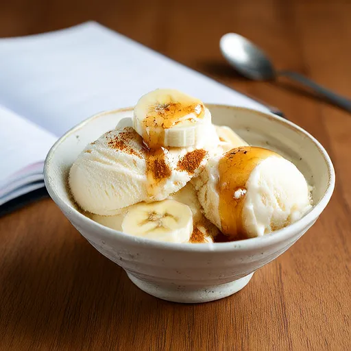 Helado de Plátano Fácil
